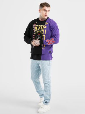 Messi x Jacquard Straight Cut Jeans