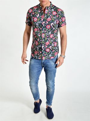 Johan Exotic S/S Pink Flowers