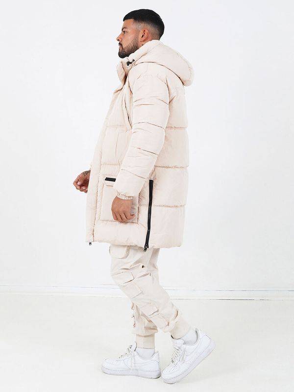 Long Parka Beige