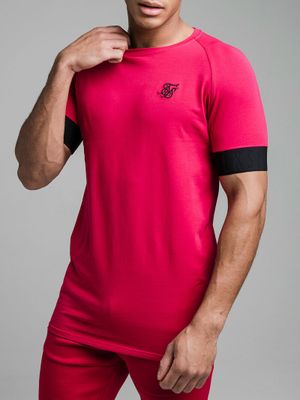 Exhibit Tech Tee Pink Fluro