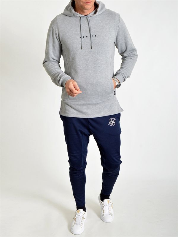 Limité Logo Hoodie Grey Melange