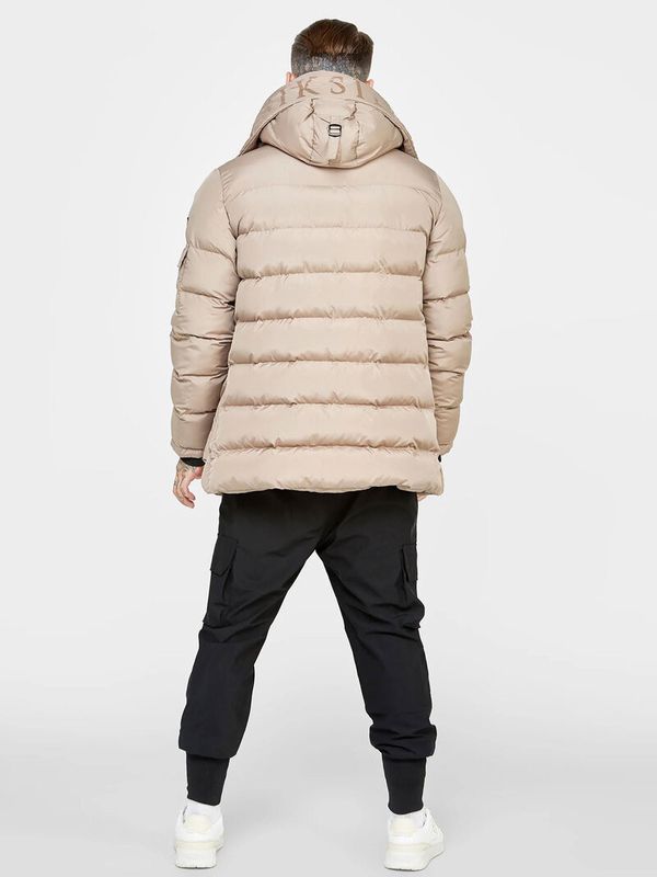 Light Brown Parka Coat