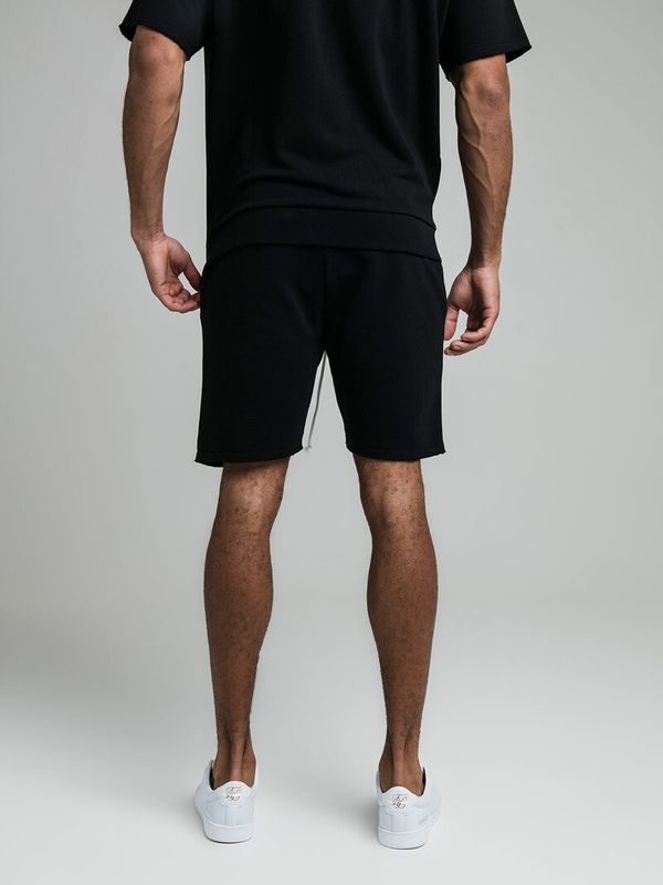 Relaxed Crew Shorts Black
