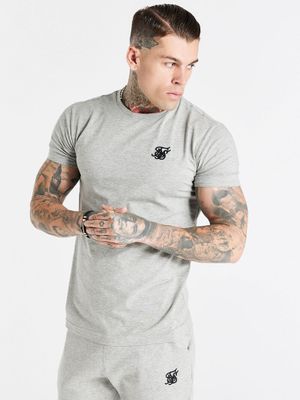 S/S Gym Tee Grey Marl
