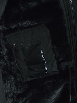 Fur Lining Parka Black/Black