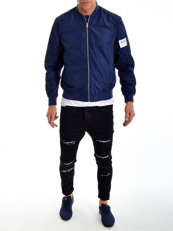 Reversible Bomber Navy/Alma