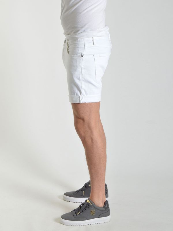 Mac Denim Shorts White