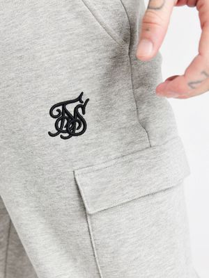 Cargo Fleece Jogger Grey Marl