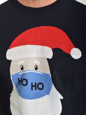 Christmas Knit Ho Ho Santa