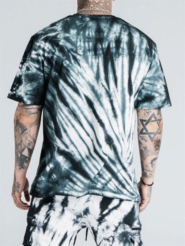 SA Essential Tee Black/White Tie Dye