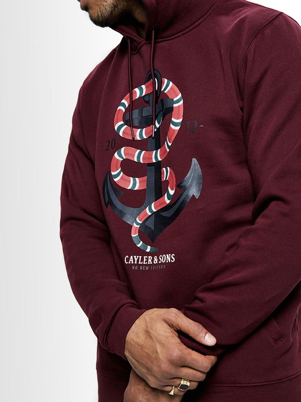 Anchored Hoody Bordeaux
