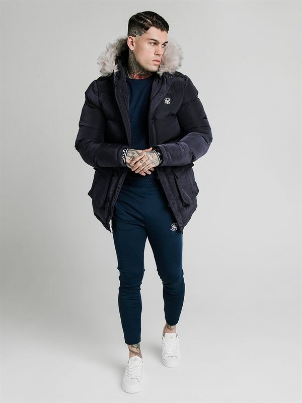 Rip Stop Puff Parka Navy
