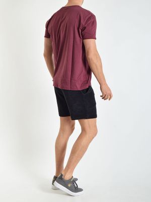 Basic T Burgundy/Gold
