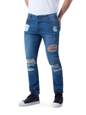 Cobain Ripped Skinny Jeans