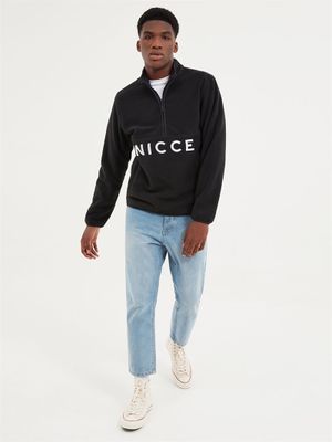 Corto Fleece Half Zip Black