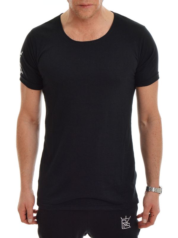 Backprint Tee Svart