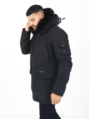 Sixth Fur Parka Black