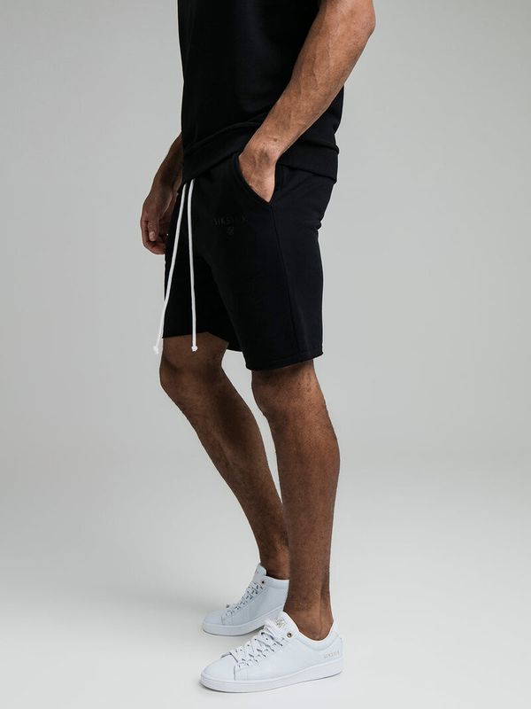 Relaxed Crew Shorts Black