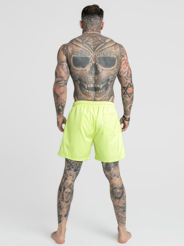 Fluro Swim Shorts Yellow