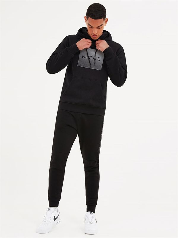 Rhombus Hoodie Black