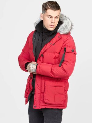 Red Arctic Parka