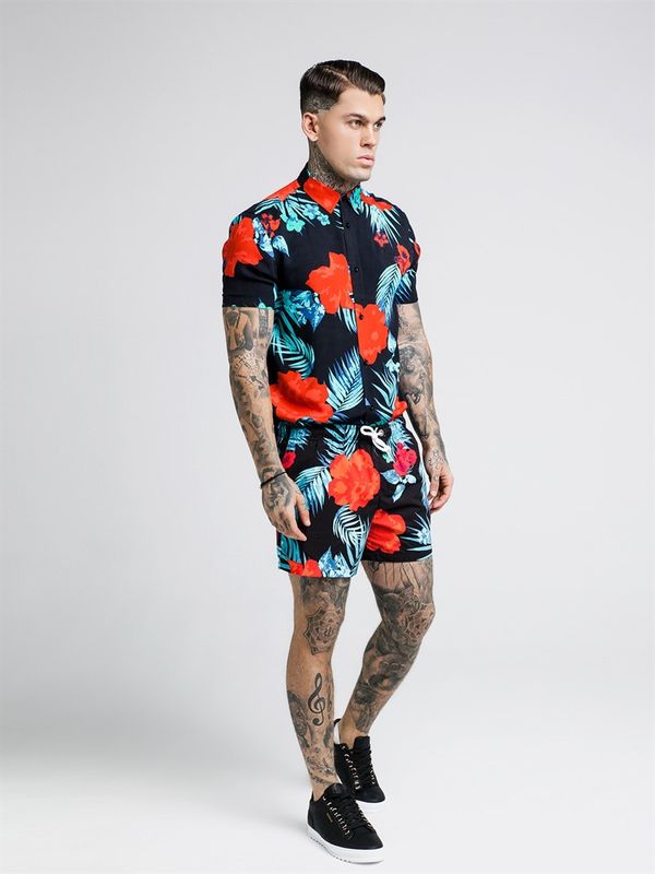 Hazy Daze Swim Shorts Black