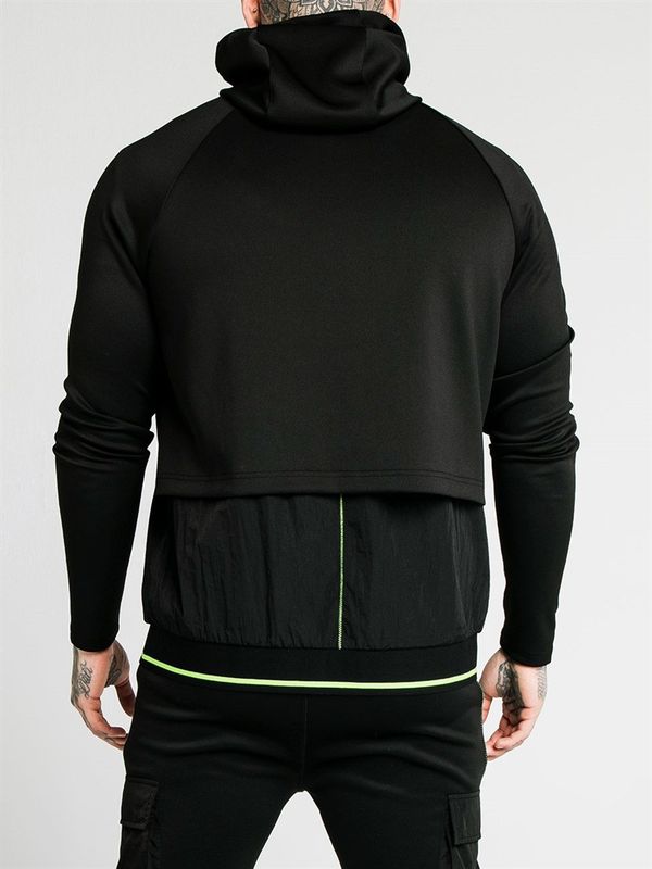 Adapt Crushed Nylon Zip Through