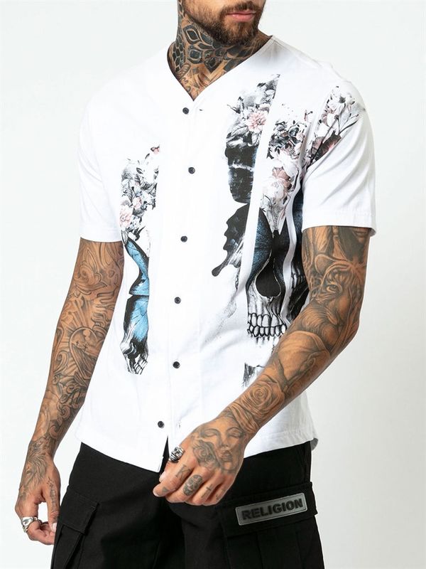 Butterfly Jersey White