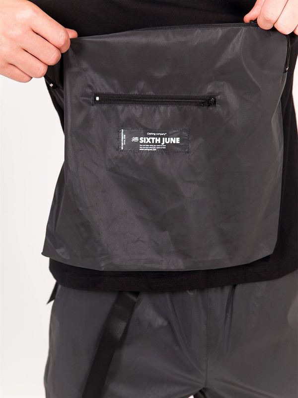 Reflective Pocket Tee Black