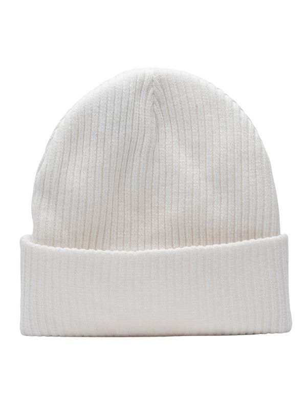 Crest Beanie White