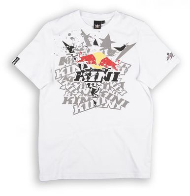 Kini Red Bull T-Shirt Fade White