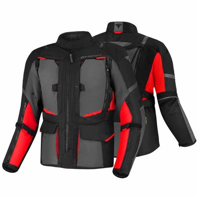 Shima Textil Mc-Jacka Hero 2.0 Svart /Röd