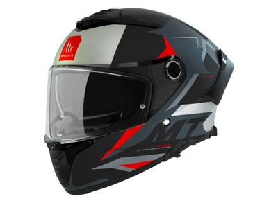 MT Helmets Integral Mc-Hjälm Thunder 4 Exeo Matt Röd
