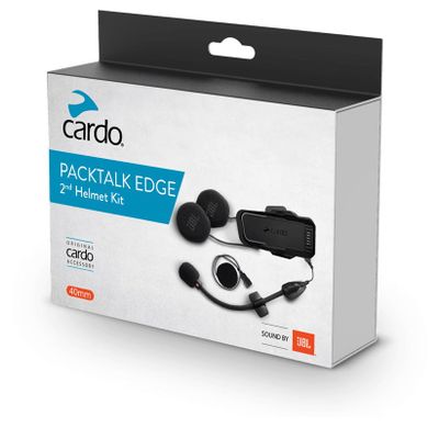 Cardo Packtalk Edge JBL 2:a Helmit Kit
