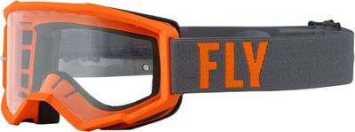Fly Racing Goggles Focus Grey /Orange