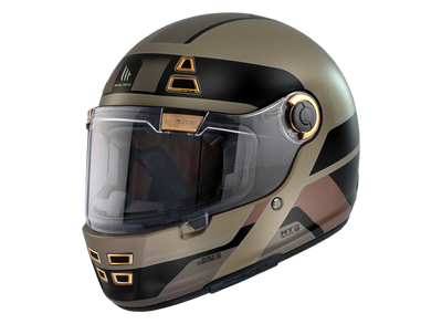 MT Helmets Integral Mc-Hjälm Jarama 68TH C9 Gold Matt