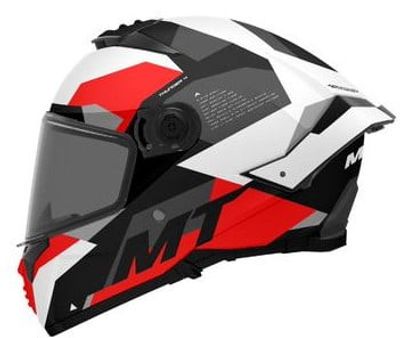 MT Helmets Integral Mc-Hjälm Thunder 4 Fade Pearl Withe