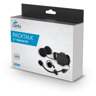 Cardo Packtalk Bold/Black 2:a Helmit Kit