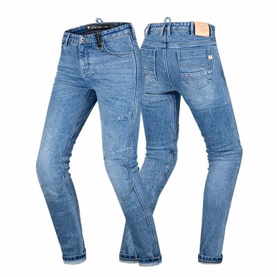 Shima Dam Kevlar Mc-Jeans Devon Blå