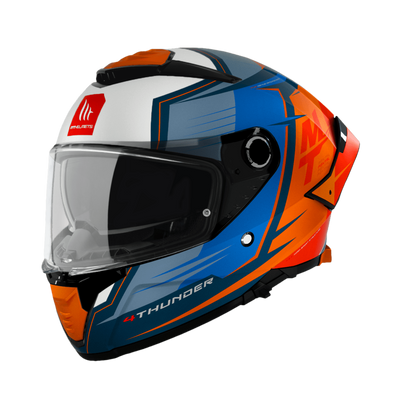 MT Helmets Integral Mc-Hjälm Thunder 4 Pental Pearl Orange