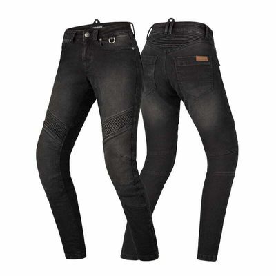 Shima Dam Kevlar Mc-Jeans Jess Svart