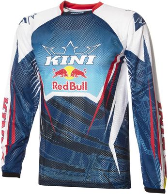 Kini Red Bull Competition Shirt Navy White Vented