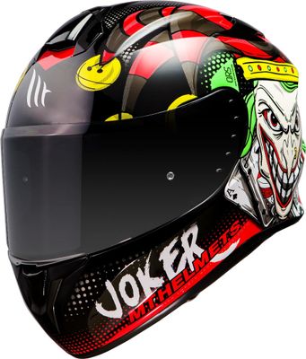 MT Helmets Integral Mc-Hjälm Targo Joker Svart