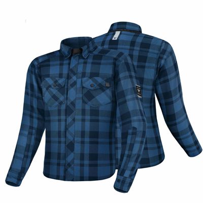Shima Kevlar Mc-Skjorta Renegade 2.0 Blå