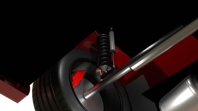 Fjäderbensgivare Linjär 0–100 mm