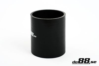 Silikonslang Svart Koppling 3,75´´ (95mm)