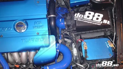 Inloppsslang Volvo S40/V40 2.0T/T4 (98–04) Röd