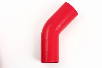 Silikonslang Röd 45° 2,75" (70mm)