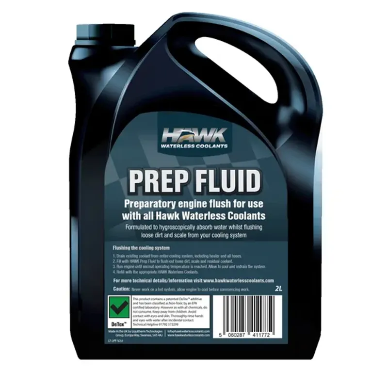 EVANS/Hawk Waterless Coolants Prep Fluid Sköljvätska
