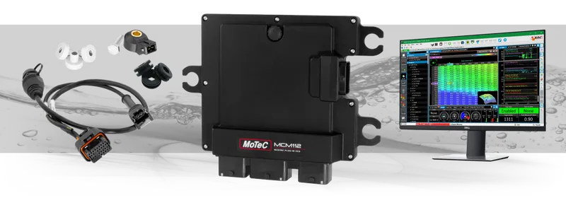 MoTeC MCM112 Plug-In ECU Kit – För Mercury V8 Utombordare